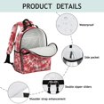 thumbnail image 4 of Colorful Tie Dye Pattern Backpack for School,Cute School Bag,Schoolbag with Adjustable Shoulder Straps & Padded Back,15.25"x11.5"x5.25", 4 of 5
