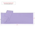 thumbnail image 2 of Nestl Body Pillow Case, Microfiber Pillow Covers, Body Pillow Cases Set of 2, (20"x54") Lavender, 2 of 6