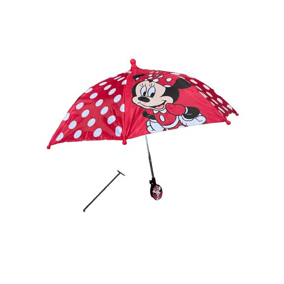 Disney Minnie Mouse Umbrella 21 inches For Kid- red
