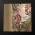 thumbnail image 2 of Amrhein, Elvira 20x20 Black Modern Framed Museum Art Print Titled - Les roses de mon jardin II, 2 of 5