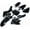 Black, variant on Plastic Body Kit fairings HONDA CRF50 XR50 CRF 50 XR 50 Style 50 cc 70cc 90 cc 110cc 125 cc Pit Bikes Dirt Bike