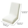 thumbnail image 2 of Chair Covers Elastic Dining Chair Covers Stretchable Tablecloth Set for Kitchen Dining Room(1Pcs) Rkxzt, 2 of 9