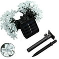 thumbnail image 2 of CHUANK Solar Flower String Lights  39ft 100LED Outdoor Waterproof Cherry Blossoms String Lights  Colorful Flower Fairy Lights for Christmas Tree  Home  Garden  Wedding  Patio  Party Decor, 2 of 8