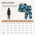 thumbnail image 4 of Pajamas for Women Set - Football Time Comfy Long Sleeve Button Up Pajama Sets for Women 2 Piece, Soft Sleepwear Nightwear Pjs Lounge Sets for Women with Pockets, 4 of 6
