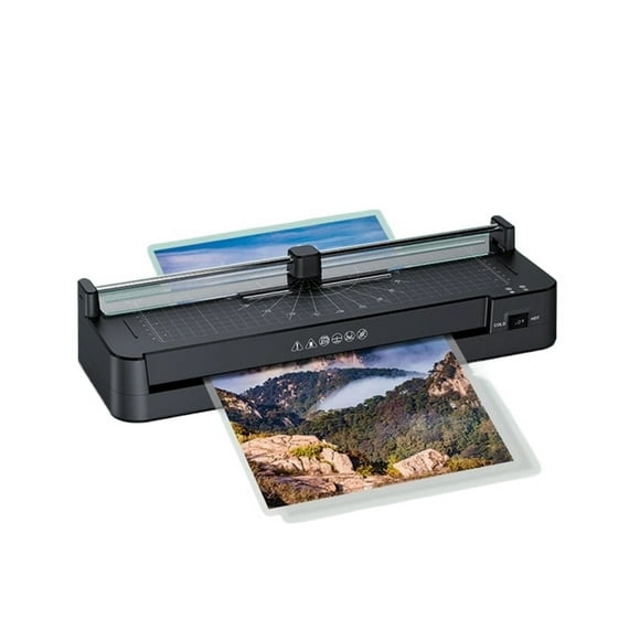 Laminator Machine For Laminating Photo Cards Portable Thermal Lamination Paper Cutter For Personal Office School