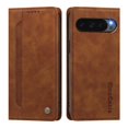 thumbnail image 2 of Case for Google Pixel 9/9 Pro/10/10 Pro 6.3-inch Wallet,Magnetic Closure,Card Slots,Cash Slot Flip Folio Protective Phone Case,Brown, 2 of 9