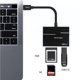 thumbnail image 4 of Lector De Tarjetas Portátil Para Xqd Usb-C Lector De Tarjetas De Memoria Usb 3.0 500Mbs Con Led Verde (Negro) Inevent EL006408-00, 4 of 6