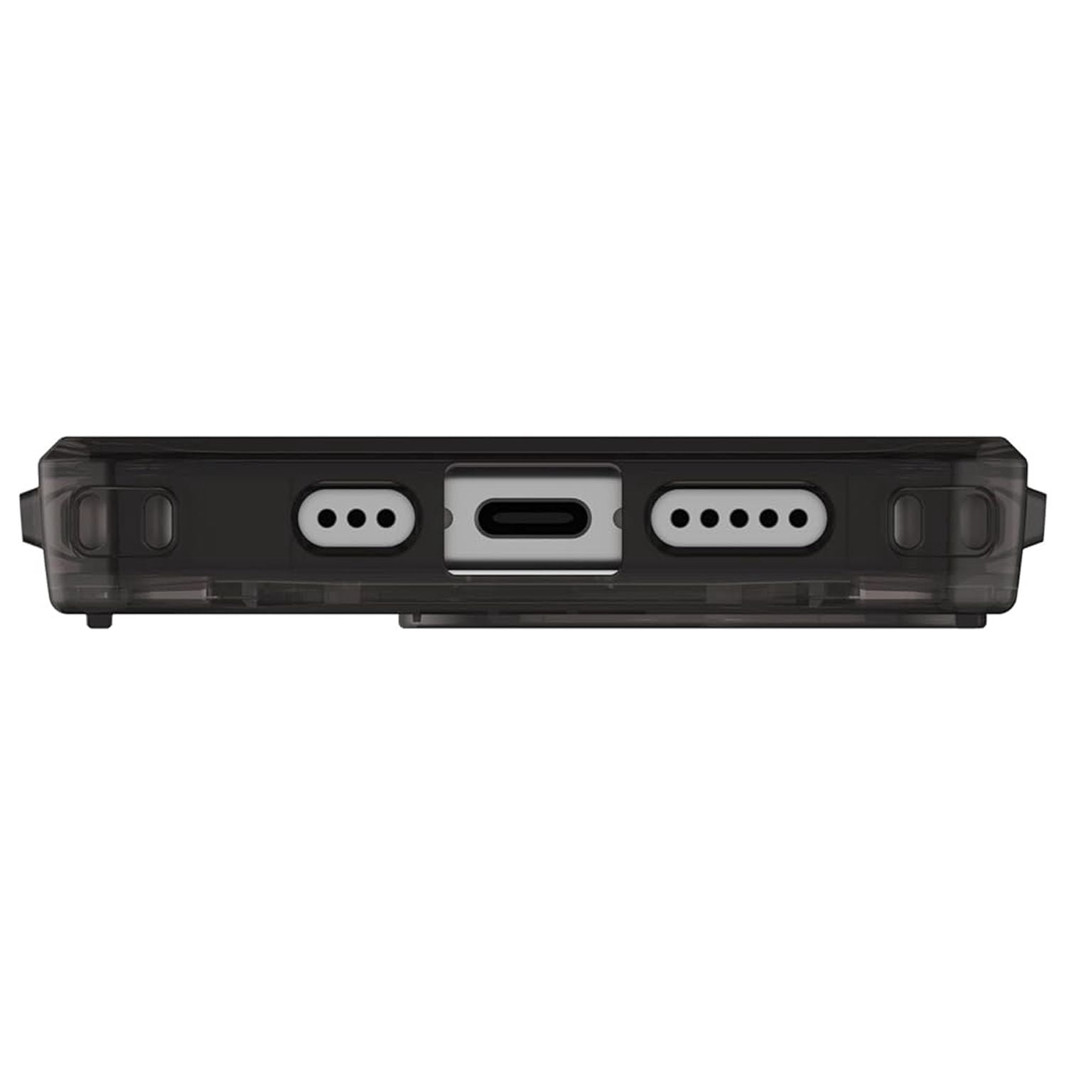 UAG iPhone 15 Pro Case 6.1" Plyo Black/Black Built-in Magnet Compatible with MagSafe Charging Rugged Anti-Yellowing Transparent Clear Protective Cover by URBAN ARMOR GEAR