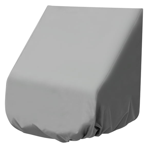 Grusce Boat Seat Cover Waterproof Oxford Fabric Captains Chair Cover Weather Resistant Windproof for Outdoor Yacht Universal Fit​