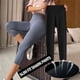 thumbnail image 2 of Pantalones cortos de ciclismo para mujer, mallas ajustadas de siete puntos, transpirables, de cintura alta, para verano, 2 of 4