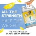thumbnail image 3 of Purina Tidy Cats LightWeight Clumping Cat Litter, Glade Clear Springs Scent, 8.5 lb Jug, 3 of 11