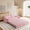 Pink, variant on Lyzwn 66" Queen Size Sofa Bed, 3 in 1 Convertible Pull Out Sleeper Sofa with Side Storage, Velvet Loveseat Couch for Home Living Room, Bedroom, Apartment, Lounge, Small Spaces, Green