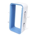 thumbnail image 1 of Game Storage Tower, Multifunctional Game Disks Holder Organizer 18 Slot Design  Compatibility Stylish And Minimalistic Easy Installation  for Office White Blue, 1 of 7