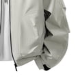 thumbnail image 5 of Zysthvn Fall Mens Lightweight Jacket Zip up Casual Outdoor Mens Outerwear Solid with Pockets Stand Collar Plus Size Long Sleeve, 5 of 5