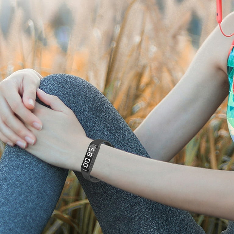 Smart Watch Primark Wrist Watch Womens Black Sculptural Buckle Belt Primark