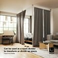 thumbnail image 5 of Umbra Anywhere Expandable Rod Curtain Rod & Room Divider 36-66", 5 of 22
