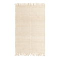 thumbnail image 3 of Unique Loom Chunky Jute Collection Area Rug (5' 1" x 8' Rectangle Ivory), 3 of 7