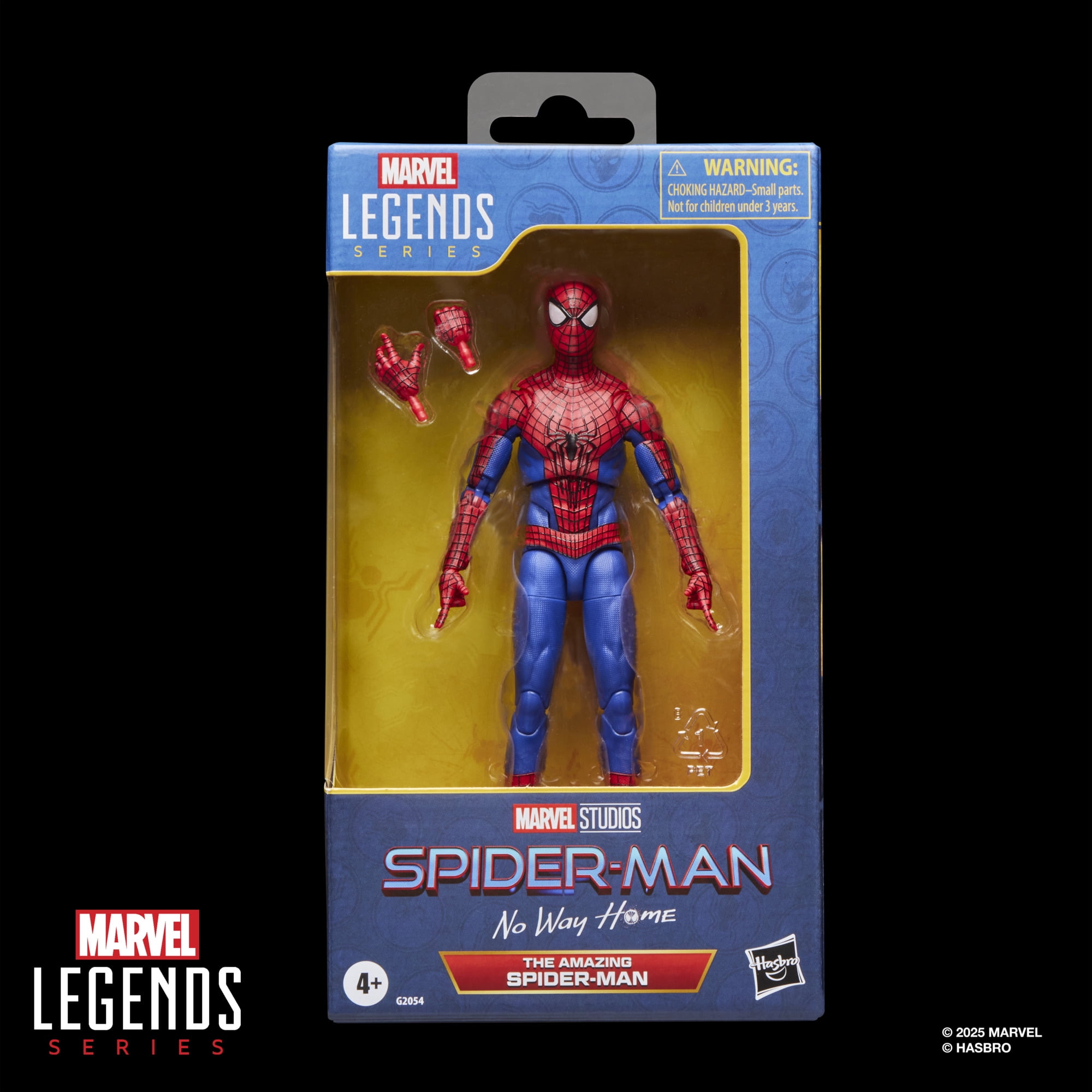 Marvel Legends Series The Amazing Spider-Man, Spider-Man: No Way Home 6" Action Figure, Birthday Gifts, Ages 4+