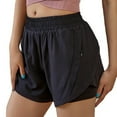 thumbnail image 1 of Pantalones cortos deportivos para mujer Pantalones cortos de fitness de verano Pantalones cortos para correr Pantalones cortos de yoga, 1 of 6