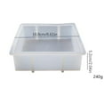 thumbnail image 2 of Kitchen Gadgets Qwtwty Resin Molds Crystal Epoxy Resin Molds for Books Office Home Decoration Gift, 2 of 2