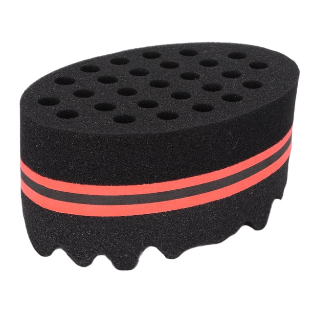Peine de bobina Afro, cepillo de esponja para el cabello, esponja para el cabello de gran torsión, cepillo de esponja para el cabello, durabilidad extendida