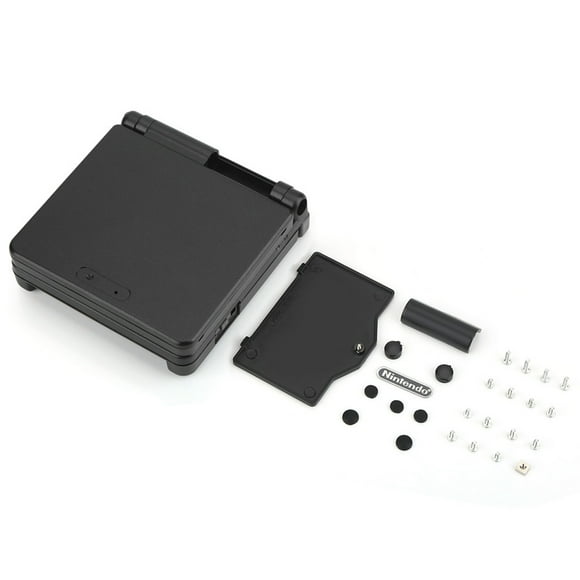 ZOUSSIQI For Nintendo Game Boy Advance GBA SP Protective ABS Case Cover Repair Parts Kit Black EL225#49013