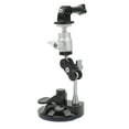 thumbnail image 3 of Support de Pare-Brise de Voiture en Alliage d'Aluminium pour Microphone de Moniteur Filetage 1/4 Po, 3 of 14