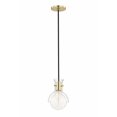 thumbnail image 7 of Mitzi H111701g Riley 1 Light 6-1/4" Wide Mini Pendant - Brass, 7 of 7