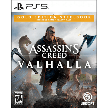 Assassin’s Creed Valhalla: Gold Steelbook Edition - PlayStation 5