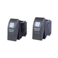 thumbnail image 4 of RYUJNDK Waterproof Marine Rockers Switches 12V 20A Light Switches Blue LED Light 5 Pin 2 Position Rockers Toggle Switches, 4 of 19