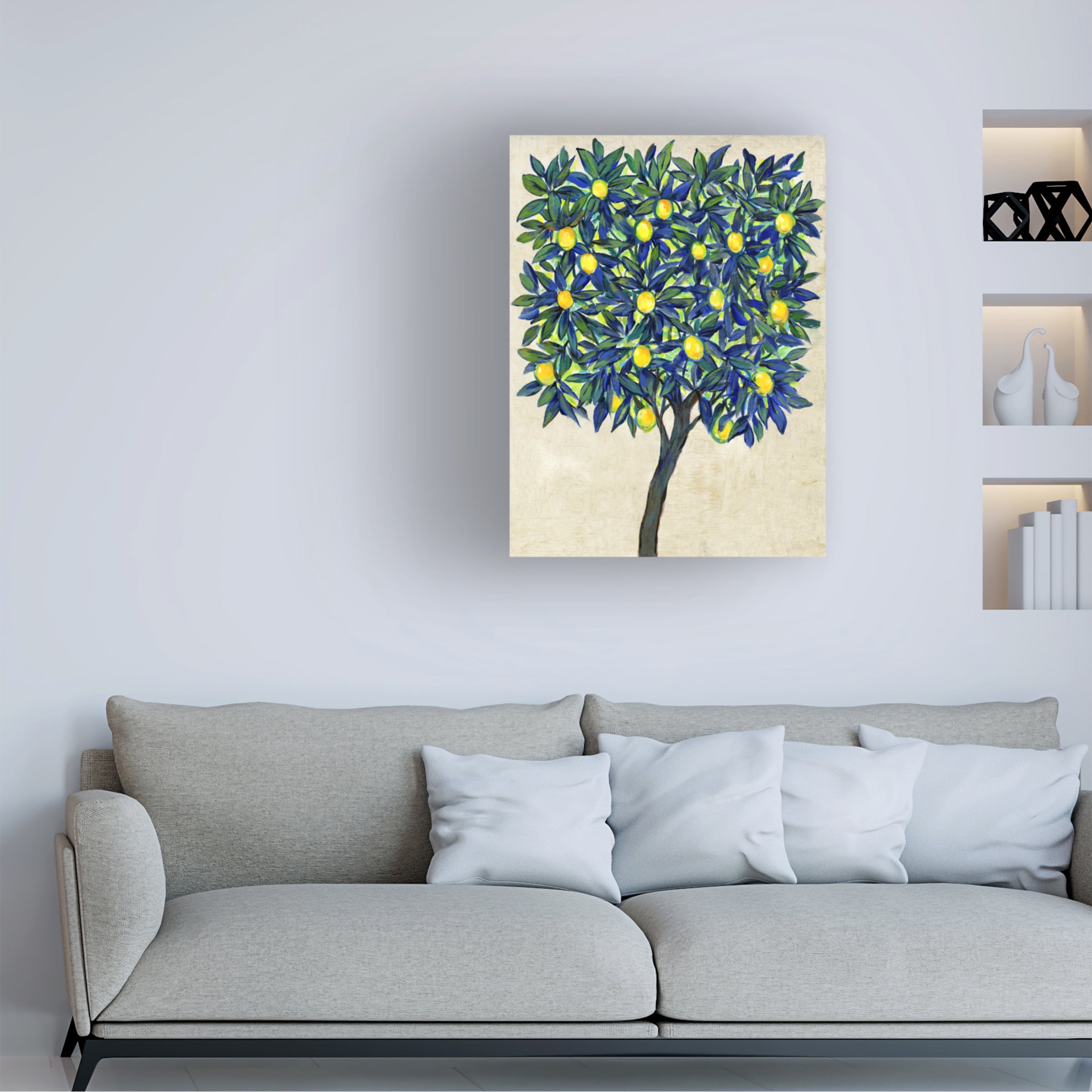 Tim OToole 'Lemon Tree Composition II' Canvas Art