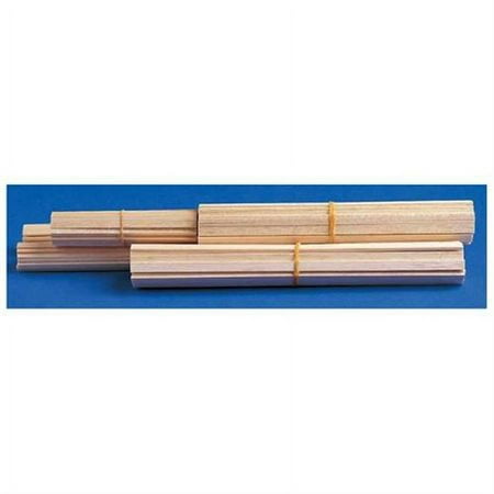 Alvin Bass Wood Strips 1/16 x 1/2