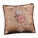 thumbnail image 1 of Funda de cojín decorativa de lujo con bordado floral estilo europeo, 48 unidades Estilo B, 1 of 9