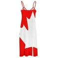 thumbnail image 6 of Canada - Maple Leaf Sleeveless Dress women's clothing trend evening dress women dress for woman sexy short dresses daring, 6 of 6