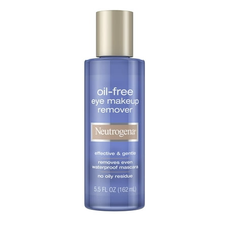 Neutrogena Gentle Eye Makeup Remover, Oil-Free Liquid Makeup Remover for Eyes, 5.5 fl oz