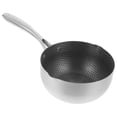 thumbnail image 3 of Sartén de acero inoxidable para cocinar, sartén de metal, olla japonesa para cocinar ramen, 3 of 6