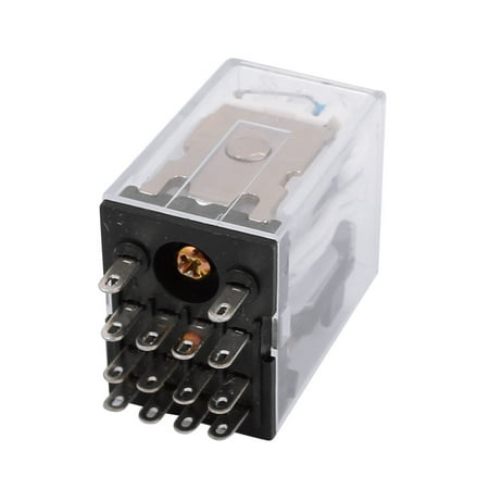 - HH54P 14 Pin 4PDT Power Relay 12V DC Coil 5A 240V 28V DC Jombp