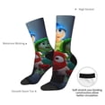 thumbnail image 5 of Lsque inside out 2 Printed Men's Crew Socks, Soft Durable Breathable Moisture-Wicking with Odor Control Cotton socks, 5 of 7