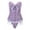 Blue, variant on Pink Corset Tops For Women Court Style Boned Waist Cinching Bustier Tummy Control Push Up Bust Support Everyday Wear Body Shaper Bustier Top M