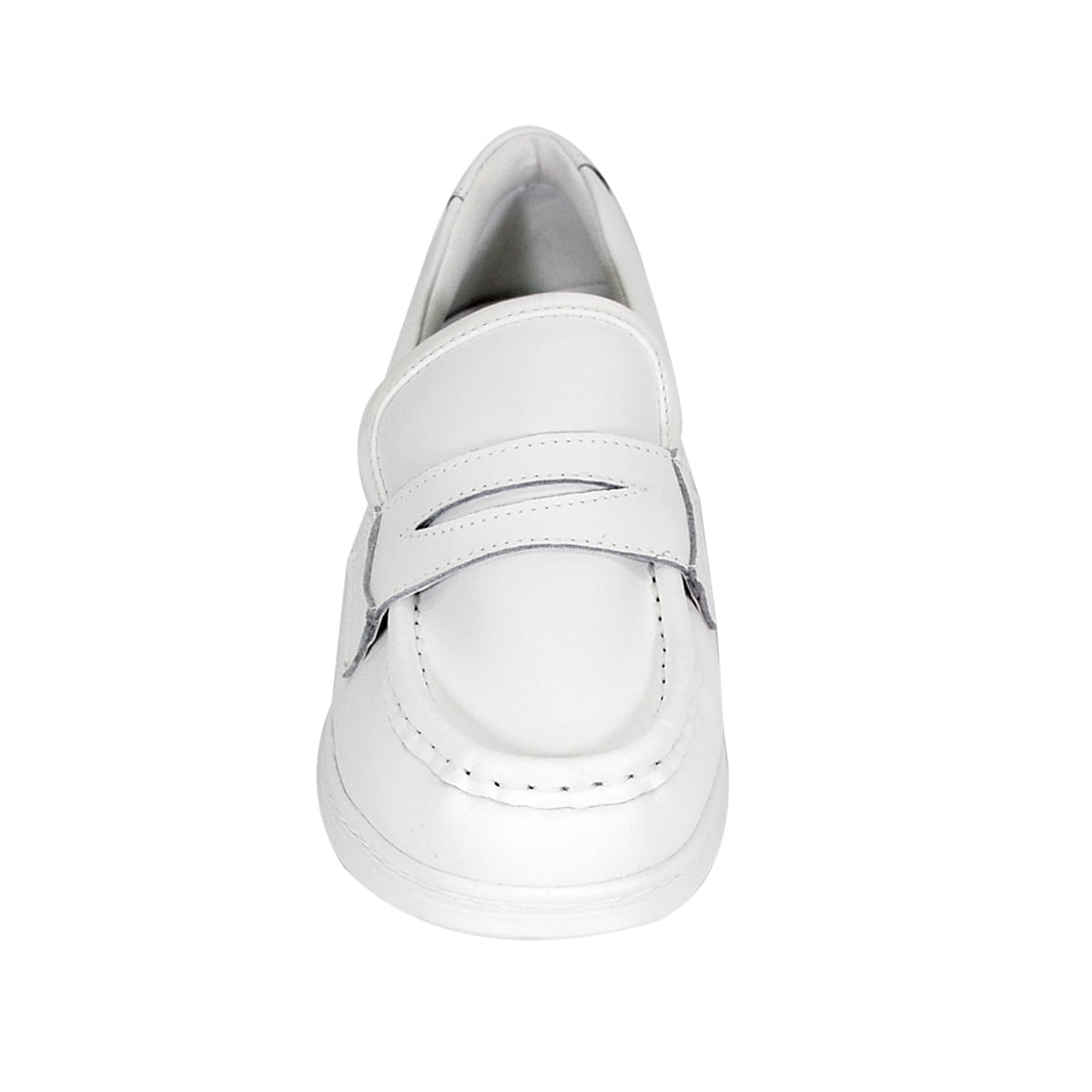 24 HOUR COMFORT Annie Wide Width Professional Sleek Shoe WHITE 10.5
