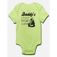 thumbnail image 1 of CafePress - Daddy's Hockey Player Infant Creeper - Baby Light Bodysuit, 1 of 1