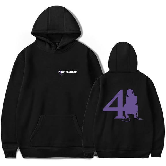PartyNextDoor Logo Hoodie Casual Long Sleeve Sweatshirt Women Men Hooded Pullover Clothes