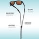 thumbnail image 5 of Correa ajustable para marco de gafas marrón - Cordón para gafas, cadena para el cuello para gafas de sol, gafas de lectura, cuerda fija anti-caída y anti-pérdida, 5 of 7