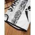 thumbnail image 6 of Alvivi Kids Boys Girls Boxing Shorts Muay Thai Shorts Kickboxing MMA Gym Training Trunks Type B 5-6, 6 of 7