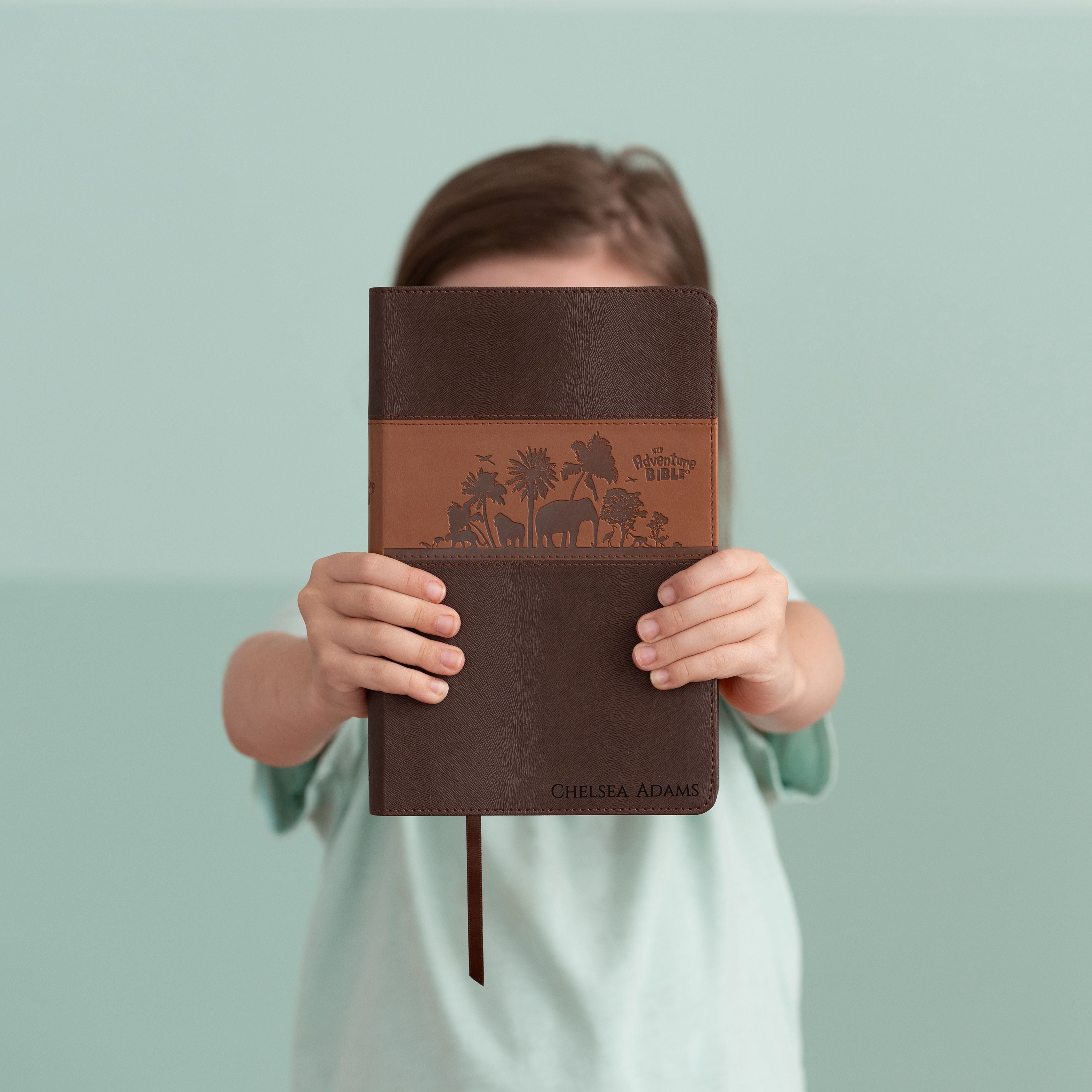 Personalized Adventure Bible for Youth, NIV Youth Bible with Name Engraved, Early Readers Custom Bible, Christian gifts, Baptism gift