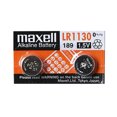 thumbnail image 1 of 2 x Maxell LR1130 Watch Batteries, LR1130 Battery, SR1130SW, 1 of 1