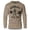 Khaki, variant on GYMISH Deadlifts? Heck Yes! Lightweight Long Sleeve Hooded T-Shirt for Men – Funny Gym Hoodie, Khaki, Small
