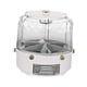 thumbnail image 5 of Dispensador de cereales giratorio de 360 ​​grados, contenedor organizador de 6 compartimentos, almacenamiento de alimentos Blanco, 5 of 6