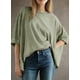 thumbnail image 2 of Camiseta Dokotoo Summer para mujer, talla grande, top corto, 2 of 6