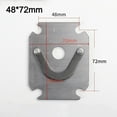 thumbnail image 1 of 48X62mm 48X72mm Valve Plate Cylinder Head Air Compressor Replacement Hardware 48X72mm, 1 of 7